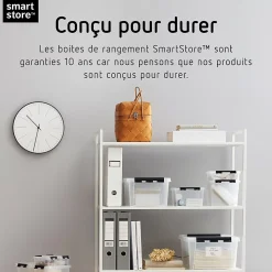 Boîte de rangement 1,5L SmartStore Classic 1.5 Orthex P. 20 cm transparent
