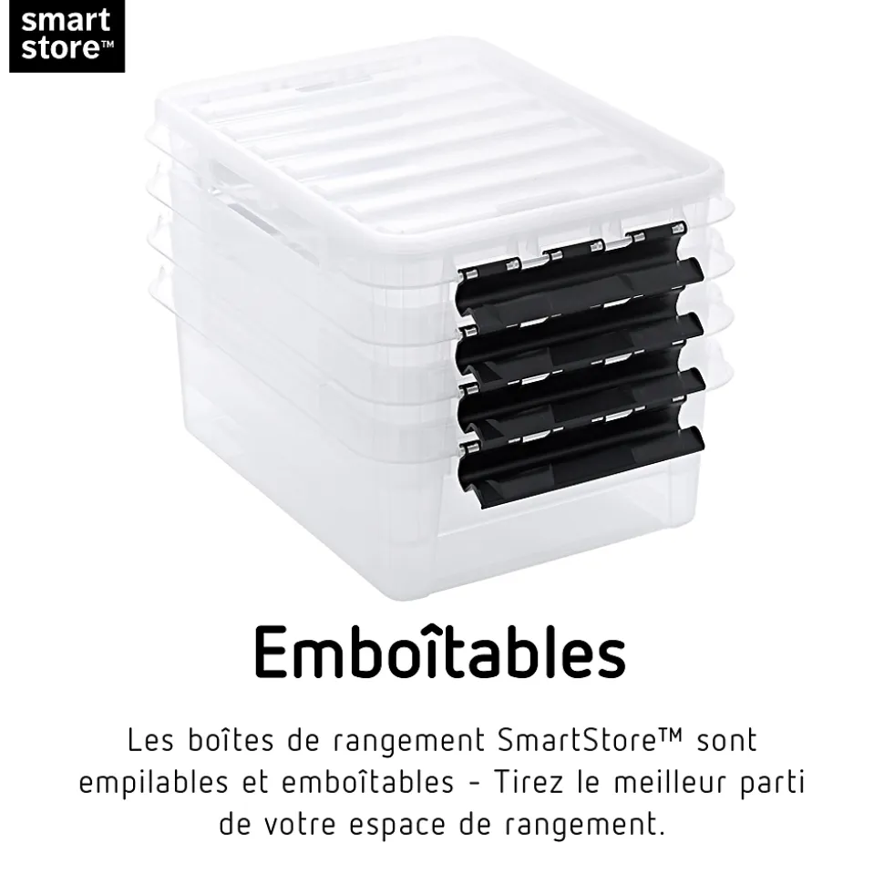 Boîte de rangement 0,3L SmartStore Classic 0.5 Orthex P. 15 cm transparent
