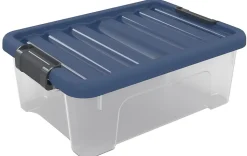 Boîte de rangement 3L Sundis Wave P.25,8 cm plastique transparent