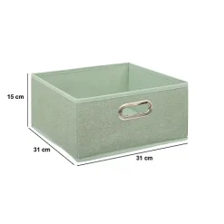 Boîte de rangement Mix 'n' Modul vert clair 31x15cm - Vert clair- 5five