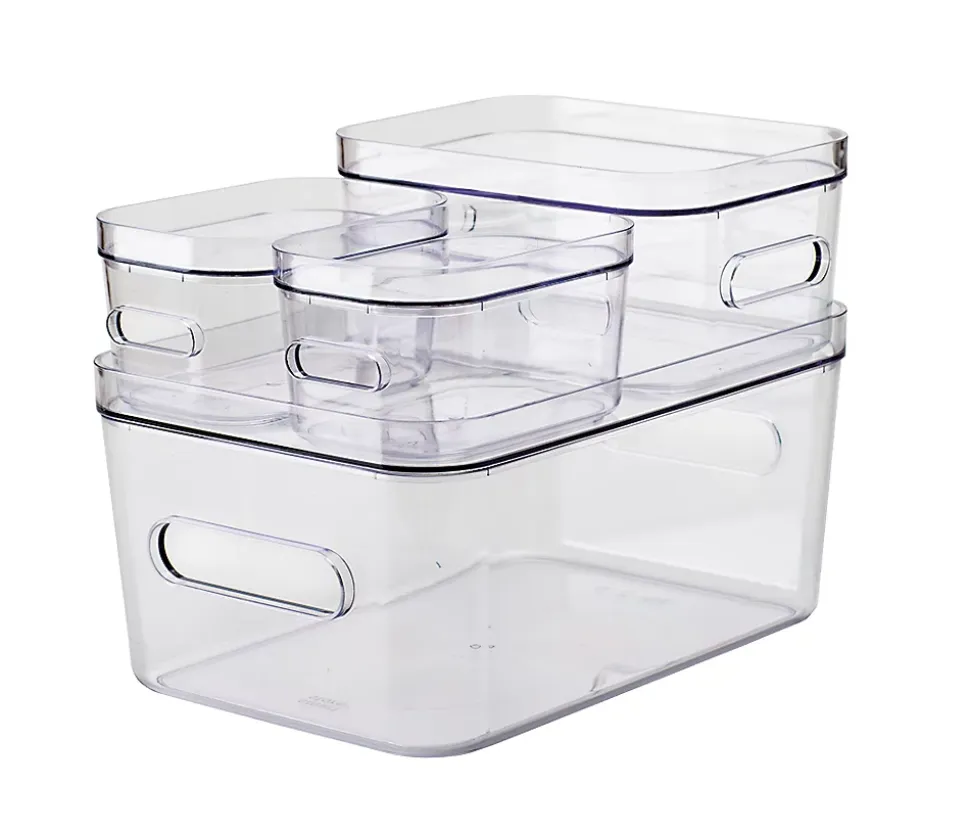 Boîte de rangement réctangulaire transparente SmartStore Compact Clear taille S