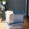 Boîte de rangement rectangulaire transparente SmartStore Dry 55 L