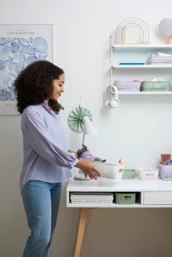 Boîte de rangement Smartstore M Orthex lavande