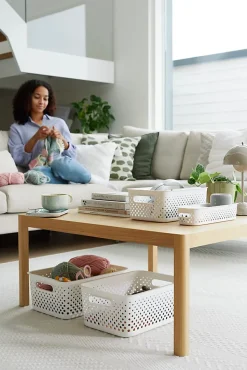Boîte de rangement Smartstore M Orthex blanc