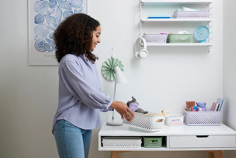 Boîte de rangement Smartstore S Orthex lavande