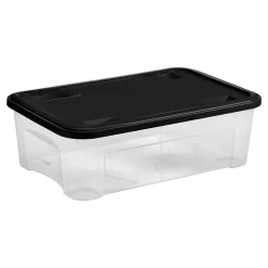 Boîte de rangement Tontarelli Combi Box 29,5 L couvercle noir vendue par 3 pièces