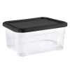 Boîte de rangement Tontarelli Combi Box 13 L couvercle noir vendue par 4 pièces