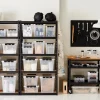 Boîte de rangement transparent avec roulettes Smartstore Classic 70L
