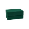 Boîte de rangement vert en carton H12x24x17
