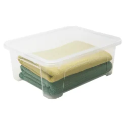 Boîte en plastique 17 L Kaze transparent