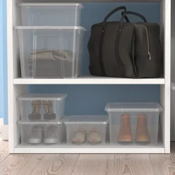 Boîte en plastique 2 L Kaze transparent