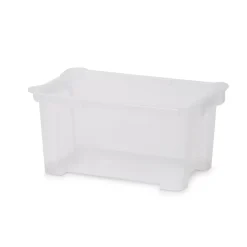 Boîte en plastique 3 L Kaze transparent