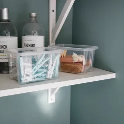 Boîte en plastique 1 L Kaze transparent
