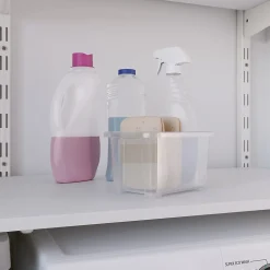 Boîte en plastique 1 L Kaze transparent