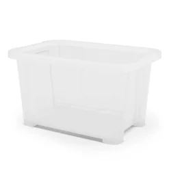 Boîte en plastique 1 L Kaze transparent