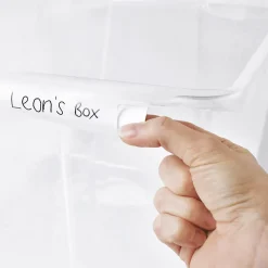 Boîte en plastique 63 L Kaze transparent