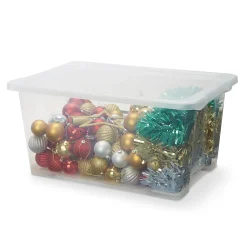 Boîte en plastique 43 L Kaze transparent