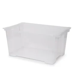 Boîte en plastique 43 L Kaze transparent