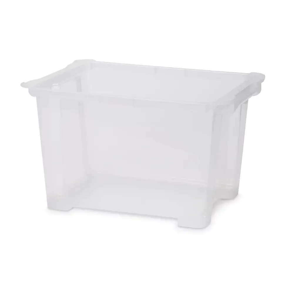 Boîte en plastique 15 L Kaze transparent
