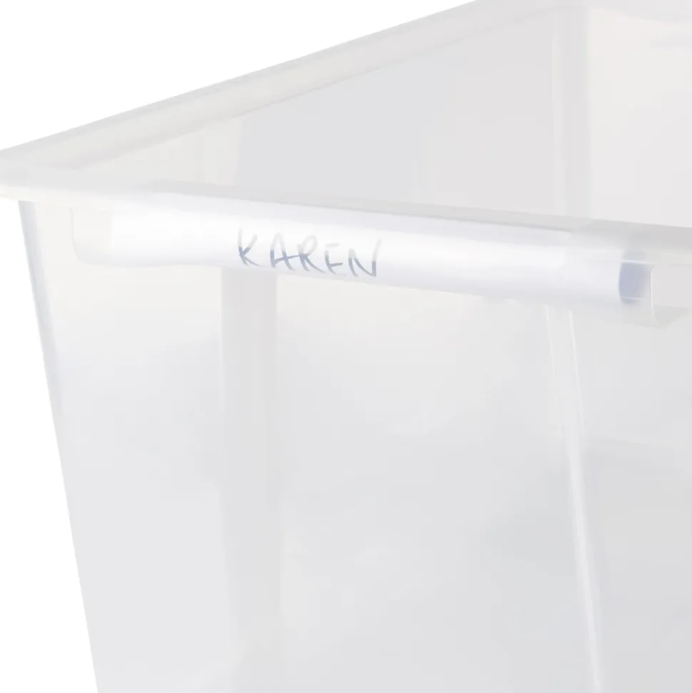 Boîte en plastique 15 L Kaze transparent