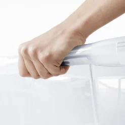 Boîte en plastique 29 L Kaze transparent