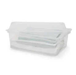 Boîte en plastique 29 L Kaze transparent