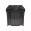 Boîte en plastique recyclé GoodHome Xago gris 94 L (XXL)