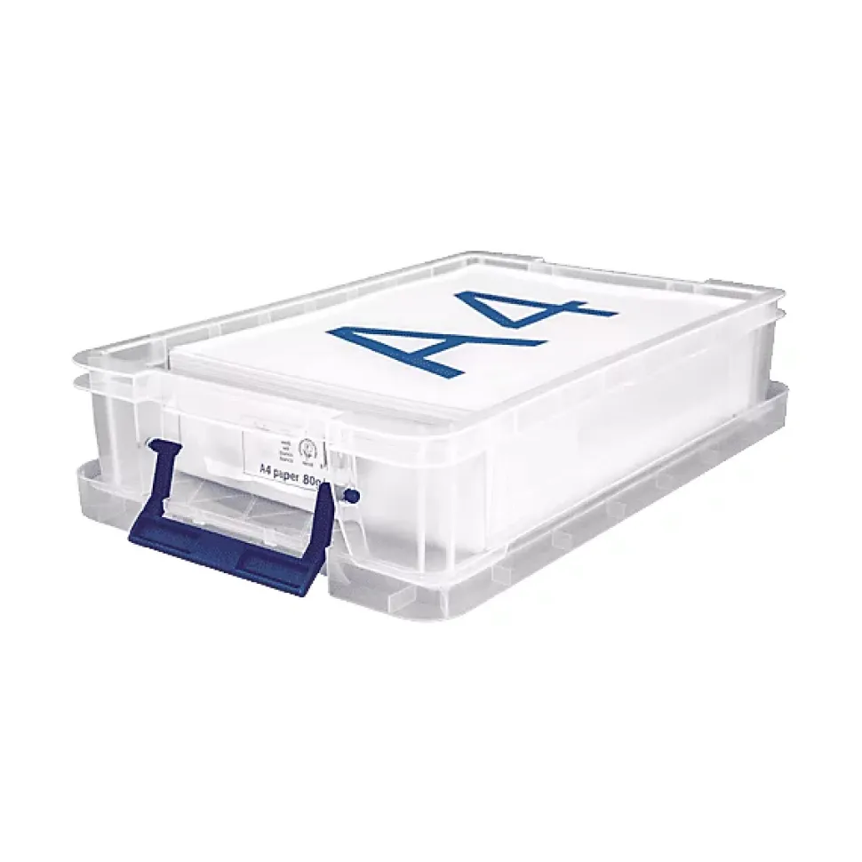 Boîte en plastique solide plate 5,5 litres