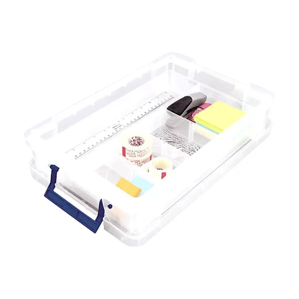 Boîte en plastique solide plate 5,5 litres