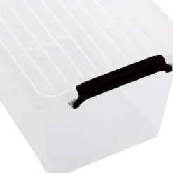 Boîte en plastique transparente 2L Clip N' Box - 5Five