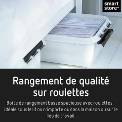 Boîte en plastique transparent Smartstore Classic 35L
