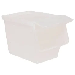 Boîte en plastique transparente à ouverture frontale 24L - 5Five
