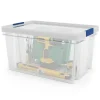 Boîte en plastique Xago transparent 51 L (L)