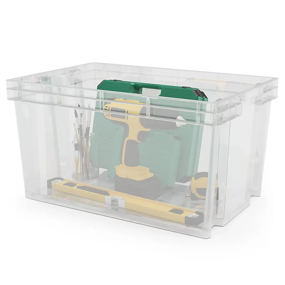 Boîte en plastique Xago transparent 51 L (L)