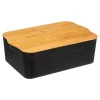 Boîte plastique couvercle bambou 135L - 5Five