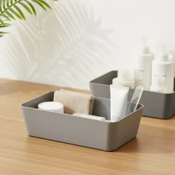 Boîte plastique gris Cooke & Lewis Sabal L