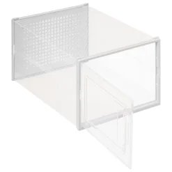 Boîte range-chaussures Stak M en plastique - Transparent- 5five