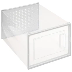 Boîte range-chaussures Stak M en plastique - Transparent- 5five