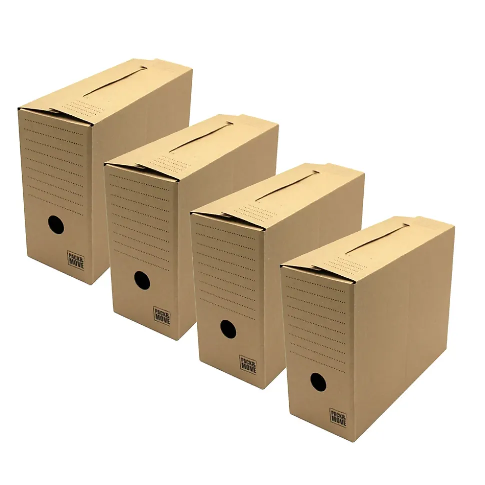 Boîtes d'archives H. 24 x L. 33,5 x l. 12 cm Pack and Move