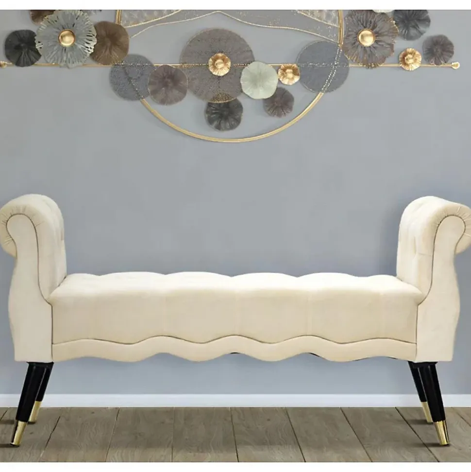 Bout de lit en tissu Paris 120x40x60 cm