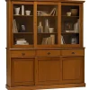 Buffet - Pin Massif - Miel - L 178.6 x l 42.3 x H 199 cm