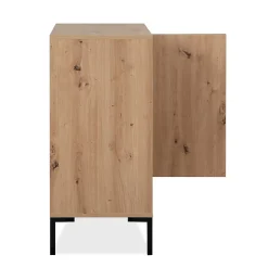 Buffet 2 Portes 1 Étagère L81 cm - PLOCK