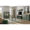 Buffet 3 portes 1 tiroir Martin Vert et Bois