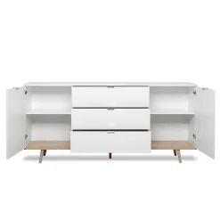 Buffet 2 Portes 3 Tiroirs L180 cm - COPENHAGUE