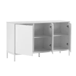 Buffet Auri 3 portes couleur Blanc