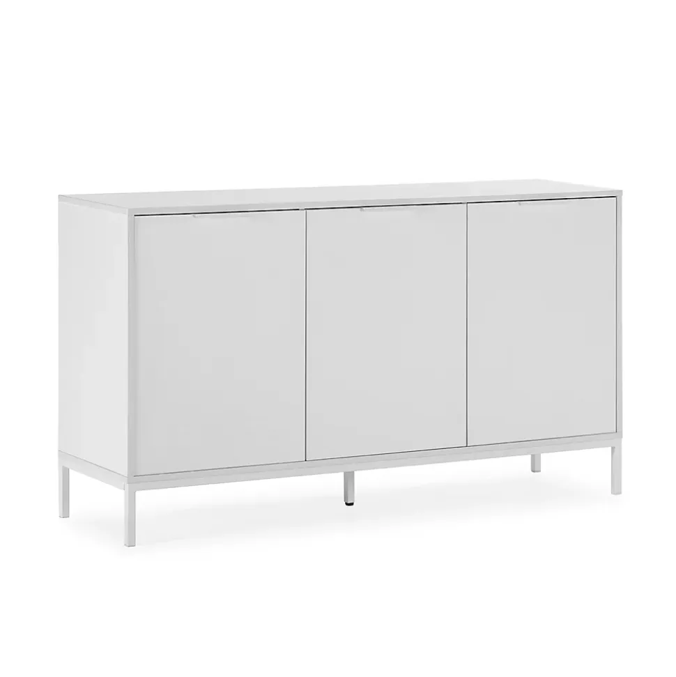 Buffet Auri 3 portes couleur Blanc
