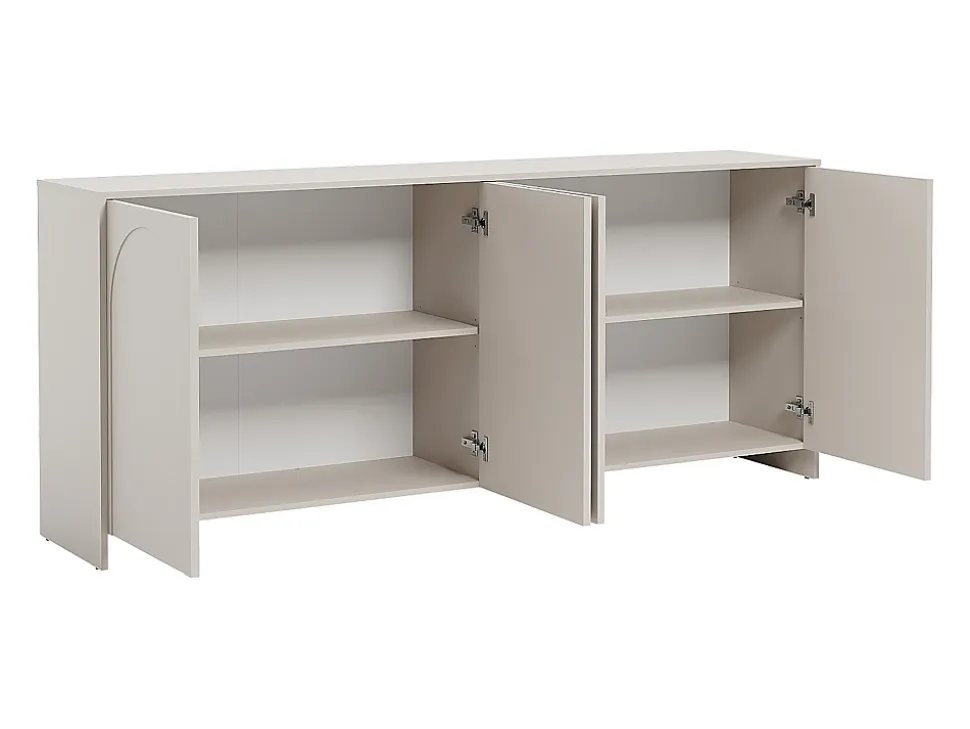 Buffet avec 4 portes - Beige - NALYRA de Maison Céphy