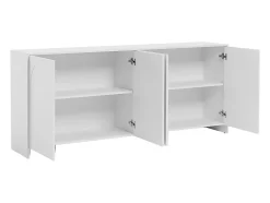 Buffet avec 4 portes - Blanc - NALYRA de Maison Céphy