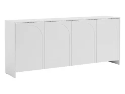 Buffet avec 4 portes - Blanc - NALYRA de Maison Céphy