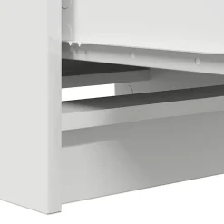 Buffet blanc 37,5x35x99 cm bois d'ingénierie vidaXL